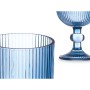 verre de vin Rayures Bleu Verre 260 ml (6 Unités)