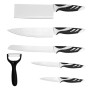 Knife Set Bravissima Kitchen Swiss Chef (6 pcs)