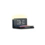 Alarm Clock with Wireless Charger KSIX Qi Black