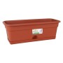 Planter with Dish Dem Resistant Brown