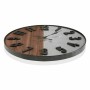 Wall Clock Versa Metal MDF Wood MDF Wood/Metal 5 x 60 x 60 cm