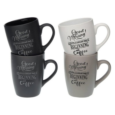 Tasse mug Versa Good Morning Grès (8,1 x 10,5 x 8,1 cm)