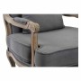 Armchair DKD Home Decor Grey Brown Wood Plastic 70 x 66 x 94 cm