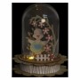 Décoration lumineuse DKD Home Decor Aluminium Verre Shabby Chic 14,5 x 14,5 x 18 cm (2 Unités)