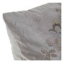 Cushion DKD Home Decor Grey Velvet Polyester Pink (50 x 30 cm)