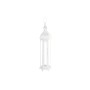 Lantern DKD Home Decor Crystal Metal White (20 x 17 x 55 cm)