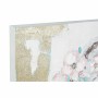 Painting DKD Home Decor 100 x 3,5 x 100 cm Lady Scandinavian (2 Units)