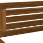 Ensemble Table avec 3 Sièges DKD Home Decor Teck 127 x 72 x 88 cm (4 pcs)