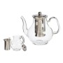 Teapot Classic Large Crystal Transparent Steel (1100 ml)