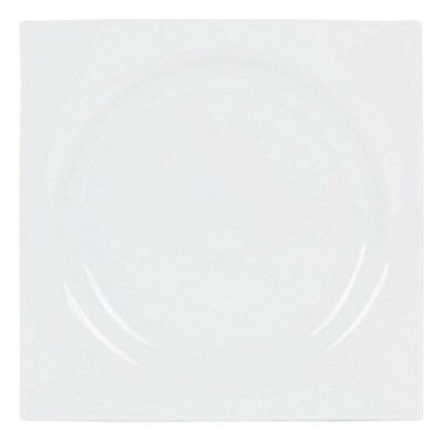 Flat plate Zen Porcelain White (27 x 27 x 3 cm)