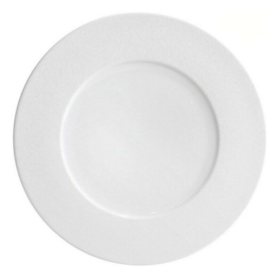 Flat plate Globe Sahara Porcelain White (Ø 32,5 cm)