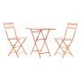 Table set with 2 chairs DKD Home Decor MB-177412 Coral 60 x 60 x 75 cm (3 pcs)