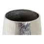 Vase DKD Home Decor Face Silver Aluminium Modern 16 x 16 x 28 cm