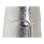 Vase DKD Home Decor Face Silver Aluminium Modern 16 x 16 x 28 cm