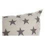 Cushion DKD Home Decor Beige Brown 60 x 10 x 60 cm Stars (2 Units)