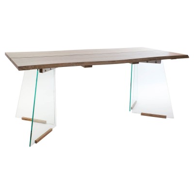 Dining Table DKD Home Decor Crystal MDF Wood (180 x 90 x 76 cm)