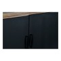 Meubles de télévision DKD Home Decor Noir Métal Sapin (145 x 40 x 86 cm)