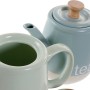 Teapot DKD Home Decor 8424001793235 Blue Green Stoneware 1 L 22,5 x 12 x 16,5 cm (2 Units)
