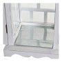 Lanterne DKD Home Decor Blanc Verre Pin (22.5 x 22.5 x 47 cm)