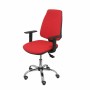 Chaise de Bureau P&C ELCHESBALI350CRBFRITZ Rouge