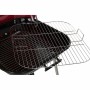 Coal Barbecue with Cover and Wheels DKD Home Decor Red Black Metal Steel 30 x 40 cm 60 x 57 x 80 cm (60 x 57 x 80 cm)