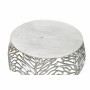 Side table DKD Home Decor Aluminium (2 pcs) (52 x 52 x 25 cm) (63.5 x 63.5 x 30.5 cm)