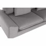 Sofa DKD Home Decor Grey Polyester Metal (200 x 84 x 84 cm)