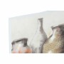 Painting DKD Home Decor Canvas 90 x 2,7 x 60 cm Vase Cottage (2 Units)