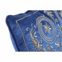 Coussin DKD Home Decor 8424001850341 Bleu Doré 45 x 10 x 45 cm