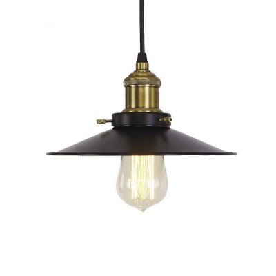 Suspension EDM 32106 Noir 60 W Vintage