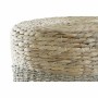 Repose-pied DKD Home Decor Multicouleur Naturel Aluminium Boho 42 x 42 x 40 cm