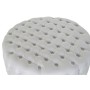 Footrest DKD Home Decor White Polyester MDF Wood (78 x 78 x 40 cm)