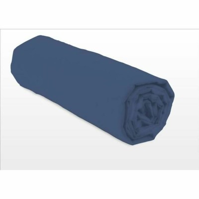 Fitted bottom sheet Lovely Home Blue Navy Blue 180 x 200
