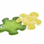 Tapis de bain DKD Home Decor 11,5 x 1 x 10 cm Vert Jaune Enfant Tortue PVC 10 cm (2 Unités)