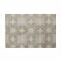 Carpet DKD Home Decor Beige Polyester Cotton Circles (120 x 180 x 0.9 cm)