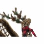 Sledge DKD Home Decor Natural Metal wicker Plastic Reindeer 68 x 20 x 47 cm