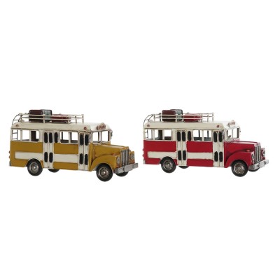 Vehicle DKD Home Decor MO-190512 Bus 32 x 13 x 17 cm Vintage (2 Units)