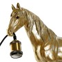 Lampe de bureau DKD Home Decor Résine 25W 220 V Doré Cheval (59.5 x 16.5 x 47 cm)