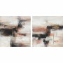 Painting DKD Home Decor 90 x 2,4 x 90 cm Abstract Modern (2 Units)