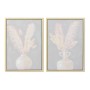 Cadre DKD Home Decor Vase 50 x 4 x 70 cm Shabby Chic (2 Unités)