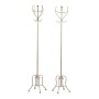 Coat rack Metal Cream (30 x 180 x 30 cm)