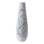 Vase DKD Home Decor Abstract White Resin Modern (31.5 x 31.5 x 95.5 cm)