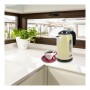 Electric Kettle with LED Light TM Electron Stainless steel Cream