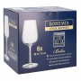 verre de vin Bohemia Crystal Belia Transparent 6 Pièces 360 ml