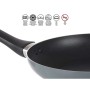 Set of pans Grey Aluminium (2 pcs)