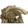 Figurine Décorative DKD Home Decor RF-170825 Doré Colonial 39 x 39 x 50 cm Feuille d'une plante