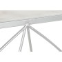 Console DKD Home Decor Blanc Argenté Métal Marbre 100 x 33 x 78 cm