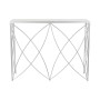 Console DKD Home Decor Blanc Argenté Métal Marbre 100 x 33 x 78 cm