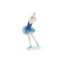 Decorative Figure DKD Home Decor Blue Romantic Ballet Dancer 11 x 6 x 23 cm