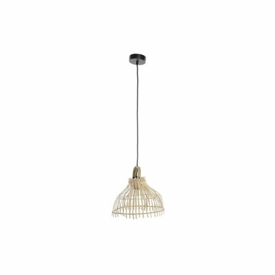 Suspension DKD Home Decor Marron Multicouleur Métal osier 50 W Urbaine 220 V 30 x 30 x 29 cm